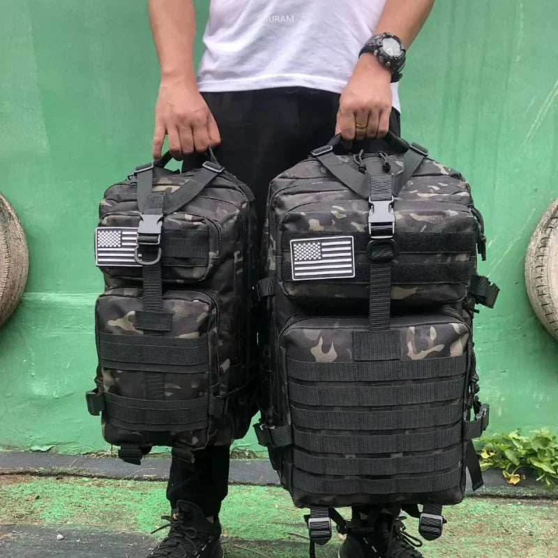 WardenPack 50L tactical backpack – waterproof MOLLE survival gear