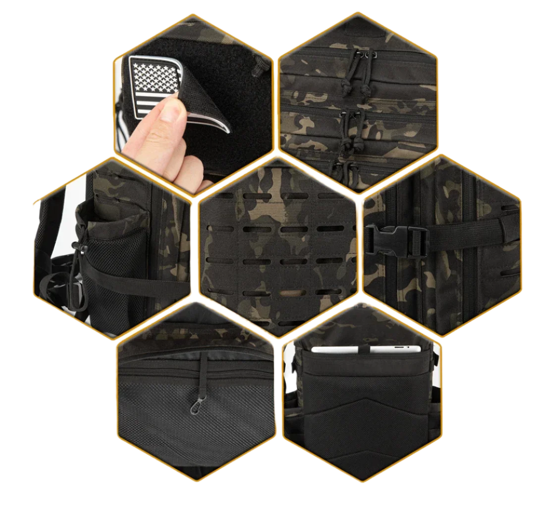 WardenLite 25L/50L Tactical Backpack