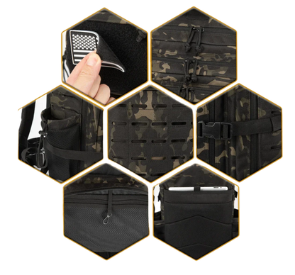 WardenLite 25L/50L Tactical Backpack