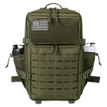 WardenLite Tactical Backpack with MOLLE – Green Outdoor Edition