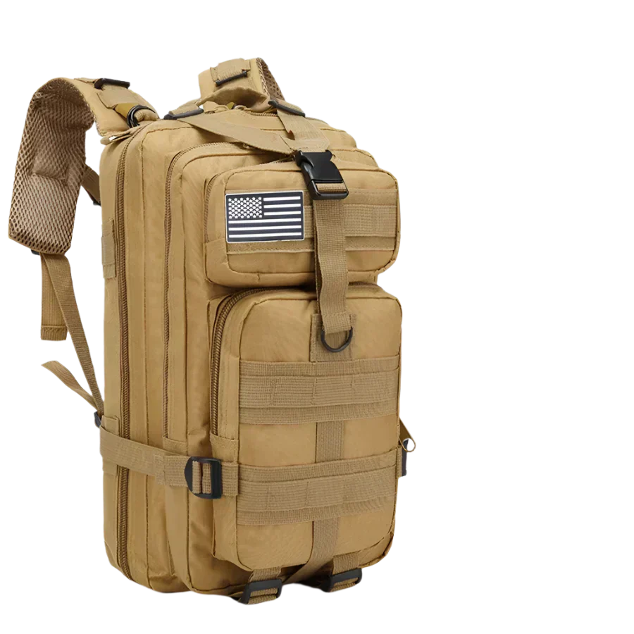 WardenPack 50L tactical backpack – waterproof MOLLE survival gear