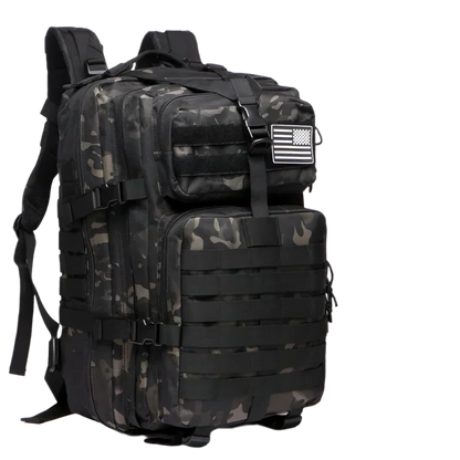 WardenPack 50L tactical backpack – waterproof MOLLE survival gear