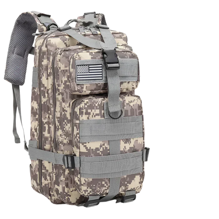 WardenPack 50L tactical backpack – waterproof MOLLE survival gear